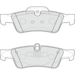 MERCEDES ML W164 FREN BALATASI ARKA 2006-2011 BSG A1644201520