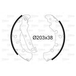 FORD FIESTA FREN BALATASI ARKA 02- VALEO 2S6J 2200 BA