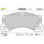 VW TOUAREG FREN BALATASI ÖN 10- VALEO 7L0698151M