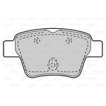 CITROEN C4 FREN BALATASI ARKA 06- VALEO 425399