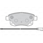 FORD TRANSIT V347 FREN BALATASI ARKA 06- VALEO 6C11 2M008 AF