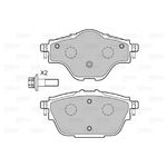 PEUGEOT 308 FREN BALATASI ARKA 2016- VALEO 1609000980
