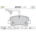 RENAULT MASTER FREN BALATASI ARKA 09- VALEO 440600264R