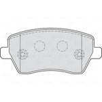 RENAULT CLIO FREN BALATASI ÖN 04- VALEO 7701209164