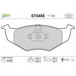 VW POLO FREN BALATASI ÖN 94-01 VALEO 6N0698151C