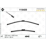 VW CRAFTER SİLECEK SÜPÜRGESİ ÖN TAKIM 16- VALEO 7C1998002