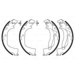 EL FREN BALATASI 10- VW AMAROK BOSCH 2H0698525