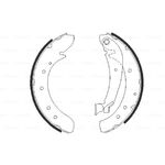 FREN BALATASI ARKA 06- FIAT DUCATO BOSCH 77362428