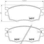 HYUNDAI ACCENT ERA FREN BALATASI ÖN 06- SANGSIN 581011GA00