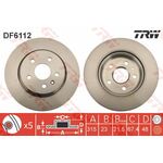 OPEL INSIGNIA A FREN DİSKİ ARKA 09- TRW 569128