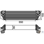 BMW F07 TURBO RADYATÖRÜ 10- BEHR 17117805629