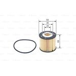 YAĞ FİLTRESİ 09- TOYOTA COROLLA BOSCH 04152-31110