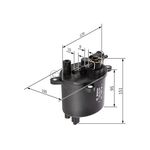 YAKIT FİLTRESİ 06- FORD MONDEO BOSCH 6G9Q9155AA