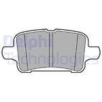 OPEL ASTRA K FREN BALATASI ARKA 16- DELPHI 39037199