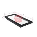 HYUNDAI ATOZ HAVA FİLTRESİ 98-04 SAKURA 2811302510