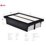 HYUNDAI i20 HAVA FİLTRESİ 14- SAKURA 28113C8000