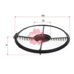 TOYOTA COROLLA HAVA FİLTRESİ 88-94 SAKURA 1780115060