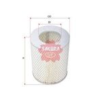 TOYOTA HILUX HAVA FİLTRESİ 89-97 SAKURA 1780154080