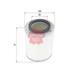 SUZUKI CARRY HAVA FİLTRESİ 89-98 SAKURA 1378079201