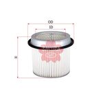 HYUNDAI ELANTRA HAVA FİLTRESİ 90- SAKURA 2811332510