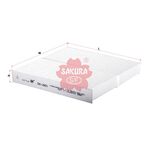 HONDA CIVIC POLEN FİLTRESİ 01-05 SAKURA 80292S5A003