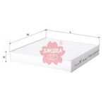 SUZUKI SWIFT POLEN FİLTRESİ 05-16 SAKURA 9586062J00