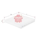 HONDA CIVIC POLEN FİLTRESİ 06-16 SAKURA 80292SDCA01