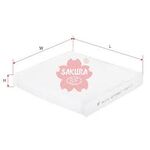 TOYOTA COROLLA POLEN FİLTRESİ 07- SAKURA 8713902020