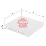 MITSUBISHI LANCER POLEN FİLTRESİ 08- SAKURA 7803A004