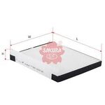 HYUNDAI ACCENT ERA POLEN FİLTRESİ 06- SAKURA 971331