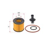 TOYOTA COROLLA YAĞ FİLTRESİ 09- SAKURA 415240060