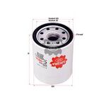 NISSAN MICRA YAĞ FİLTRESİ 92-10 SAKURA 1520870J00