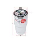 TOYOTA COROLLA YAKIT FİLTRESİ 04-06 SAKURA 2339033010