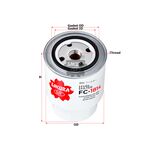 NISSAN NAVARA YAKIT FİLTRESİ 05-06 SAKURA 164037F40B