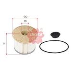 ISUZU DMAX YAKIT FİLTRESİ 07-11 SAKURA 8980363210