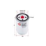 HYUNDAI ACCENT BLUE YAKIT FİLTRESİ 11- SAKURA 319224H001