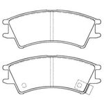 HYUNDAI ATOS FREN BALATASI ÖN 98-05 MANDO 5810102A00