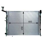 HYUNDAI i30 SU RADYATÖRÜ 07-12 MANDO 253102H000