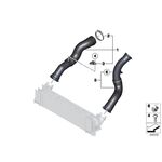 BMW F20 TURBO HORTUMU KOMPLE ORJINAL 13717597588