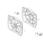 BMW E60 FAN MOTORU BTAP 17428508251