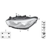 BMW F20 FAR KASASI SOL BTAP 63117414141