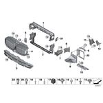 BMW G30 RADYATÖR TUTUCU ÜST BTAP 51747460300