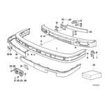 BMW E30 TAMPON ÇITASI ÖN SOL BTAP 51119459070