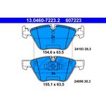 BMW E87 (2409601) FREN BALATASI ÖN TEXTAR 34116771972 (2409601)