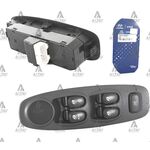 HYUNDAI ACCENT DÜĞME CAM AÇMA 03-06 AYNA AYAR DÜĞMESİZ SİYAH SOL MOBIS 93570-25005PK