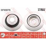 LAND ROVER FREN DİSKİ ÖN TAKIM 02-12 TRW SDB500182