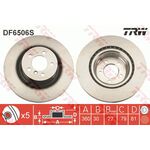 LAND ROVER FREN DİSKİ ÖN TAKIM 05-12 TRW SDB500193