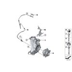 BMW G20 AKS TAŞIYICI ÖN SOL 17- IOE-BMW 31206878609​