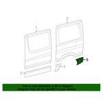 MERCEDES SPRINTER ALT ETEK SACI SAĞ 2006- KAPORTA ​A9066376509​