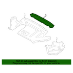 BMW G20 ARKA TAMPON ALT KAPLAMASI 17- IOE-BMW 51757439134 BMW G20-G21 yedek parça